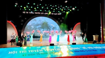 37 đội tuyên truyền lưu động tham gia Hội thi kỷ niệm 70 năm Chiến thắng Điện Biên Phủ