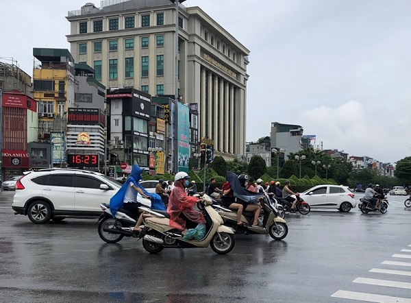 Bắc Bộ, Thanh Hóa và Nghệ An có mưa dông
