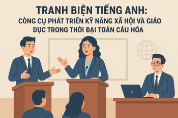 TRANH BIỆN TIẾNG ANH: CÔNG CỤ PHÁT TRIỂN KỸ NĂNG XÃ HỘI VÀ GIÁO DỤC TRONG THỜI ĐẠI TOÀN CẦU HÓA