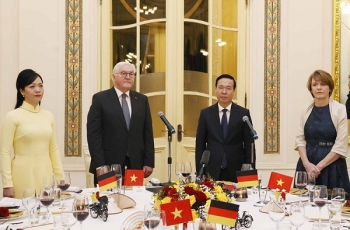 Chiêu đãi trọng thể Tổng thống CHLB Đức và Phu nhân