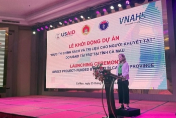 USAID khởi động dự án hỗ trợ người khuyết tật trên địa bàn tỉnh Cà Mau