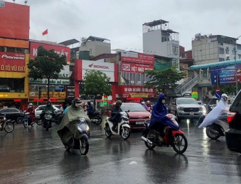 Bắc Bộ mưa dông, cục bộ có mưa to