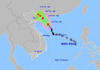 Bão số 2 hướng vào đất liền, Bắc Bộ bước vào đợt mưa lớn