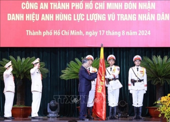 Công an Thành phố Hồ Chí Minh đón nhận danh hiệu Anh hùng Lực lượng vũ trang nhân dân