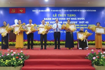 TP Hồ Chí Minh truy tặng danh hiệu cho các Mẹ Việt Nam Anh hùng