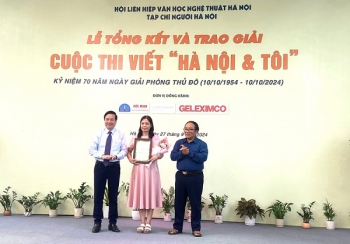 10 tác phẩm xuất sắc đoạt giải Cuộc thi viết “Hà Nội & Tôi”