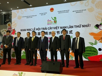 Khai mạc Lễ hội trái cây Việt Nam lần thứ nhất tại Trung Quốc