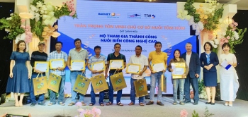 Bảo Việt Nhân thọ chung tay nâng tầm nghề nuôi tôm Khánh Hòa: Hành trình bền vững từ tri thức đến hành động