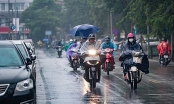 Bắc Bộ đón không khí lạnh, xuất hiện mưa giông; miền Trung – Nam có điểm nắng nóng
