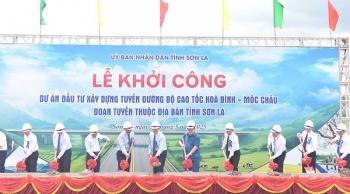 Khởi công Dự án đầu tư xây dựng tuyến đường bộ cao tốc Hòa Bình - Mộc Châu, đoạn tuyến thuộc địa bàn tỉnh Sơn La