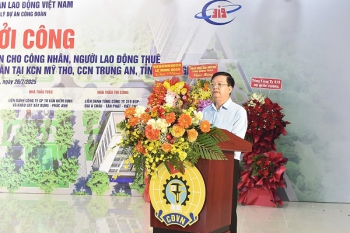 Khởi công dự án nhà ở xã hội đầu tiên cho công nhân, người lao động thuê bằng nguồn tài chính công đoàn