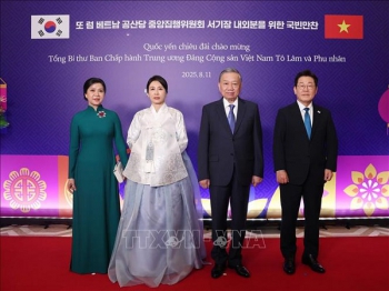 Tổng Bí thư Tô Lâm dự chiêu đãi cấp Nhà nước do Tổng thống Hàn Quốc chủ trì