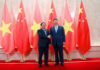 Thủ tướng Phạm Minh Chính hội kiến Tổng Bí thư, Chủ tịch nước Trung Quốc