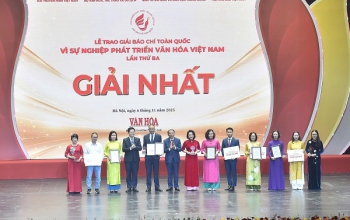 Giải Báo chí toàn quốc ‘Vì sự nghiệp phát triển Văn hóa Việt Nam’: Lan tỏa các giá trị tốt đẹp đến cộng đồng