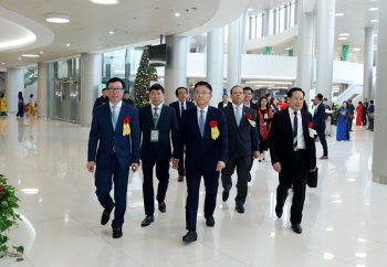 Phó Thủ tướng Lê Thành Long dự khánh thành công trình xây dựng Bệnh viện Bạch Mai và Việt Đức cơ sở 2