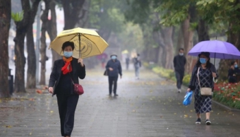 Miền Bắc tiếp tục mưa phùn kèm theo sương mù, Nam Bộ ngày nắng