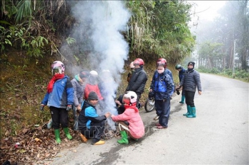 Bắc Bộ chuyển rét do không khí lạnh, mưa nhỏ rải rác nhiều nơi