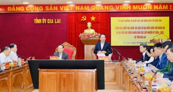 Trưởng Ban Tuyên giáo và Dân vận Trung ương làm việc với tỉnh Gia Lai về công tác bầu cử