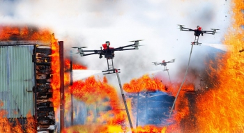 'UAV bầy đàn' - Giải pháp chữa cháy hẻm nhỏ tại các thành phố lớn