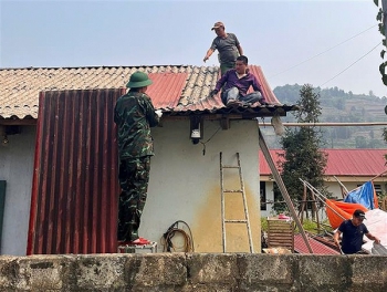 Không khí lạnh yếu gây mưa dông diện rộng tại Bắc Bộ