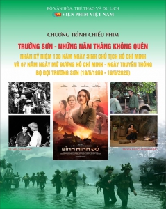 Chiếu phim chuyên đề 'Trường Sơn - Những năm tháng không quên'