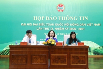 Đại hội đại biểu toàn quốc Hội Nông dân Việt Nam lần thứ IX diễn ra từ 7- 8/6