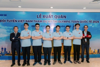 Việt Nam vươn lên xếp thứ 5 tại Olympic Toán quốc tế 2026