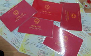 Đề xuất thống nhất công nhận chứng chỉ trong hệ thống giáo dục quốc dân