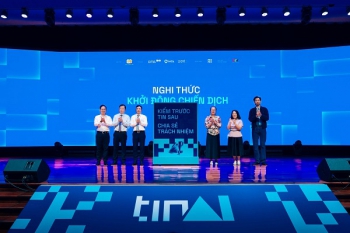 Khởi động 'Chiến dịch TinAI?' và ra mắt bản tin 'Thật giả - Kiểm chứng'