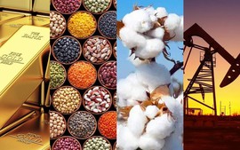 THỊ TRƯỜNG HÀNG HÓA: Sắc đỏ bao trùm