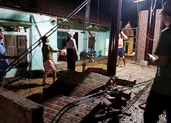 Không khí lạnh gây mưa dông diện rộng, biển động mạnh