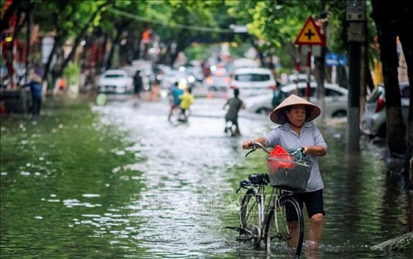 Bắc Bộ và Bắc Trung Bộ mưa lớn, có nơi trên 200 mm