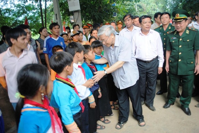 Tình cảm của Nhân dân Thanh Hóa đối với Tổng Bí thư Nguyễn Phú Trọng
